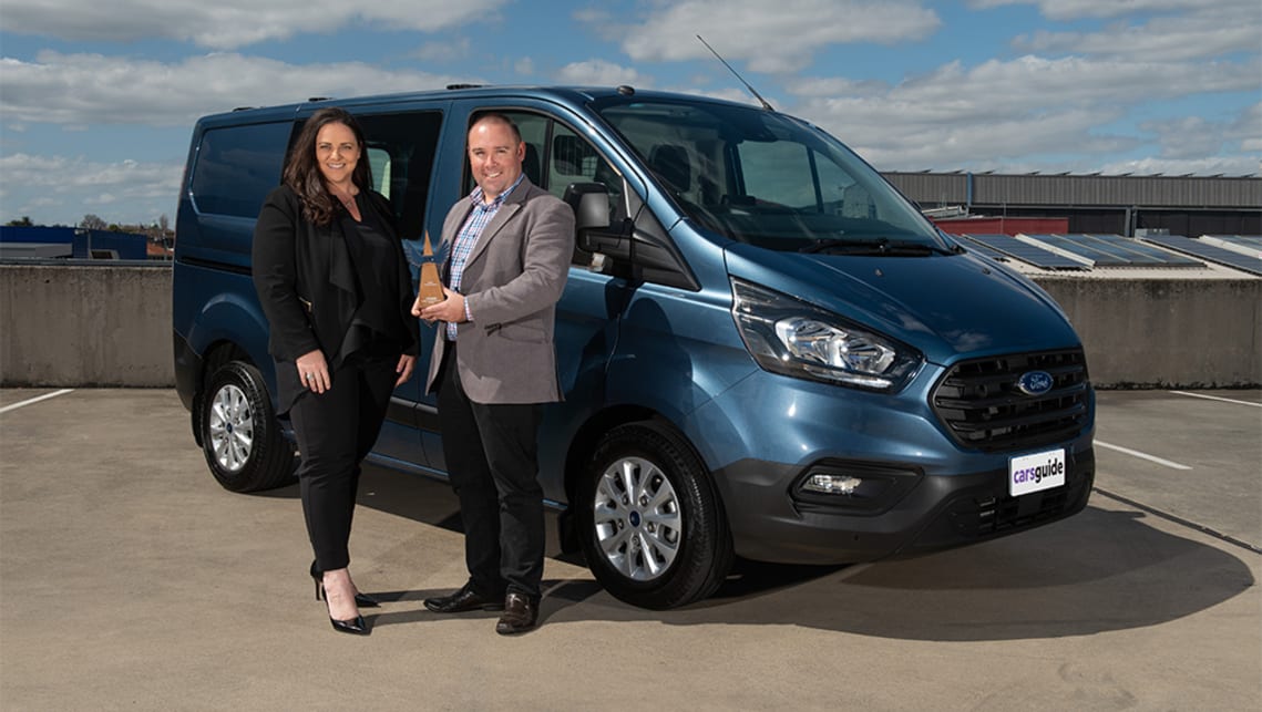 Ford Transit Custom wins 2019 CarsGuide Tradie Car of the Year