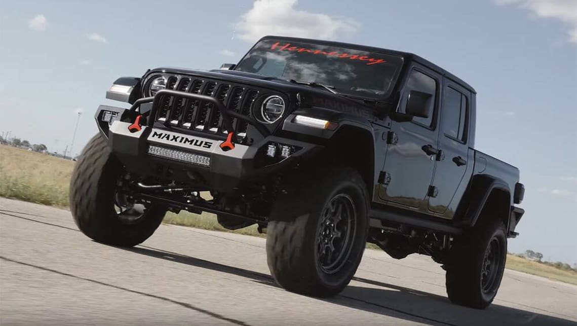 Jeep Gladiator ute gains supercharged V8 powertrain