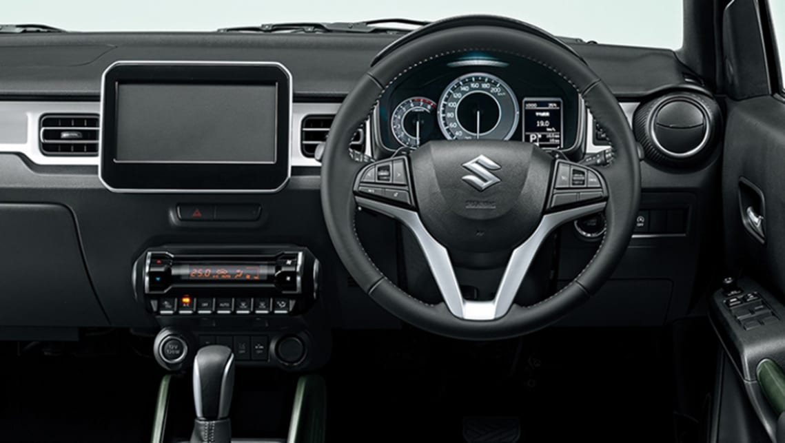 Look closely and you'll notice the Ignis has an upgraded multimedia system.