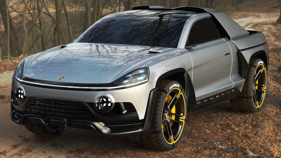 This Porsche Traykan might be the world’s craziest  ute idea
