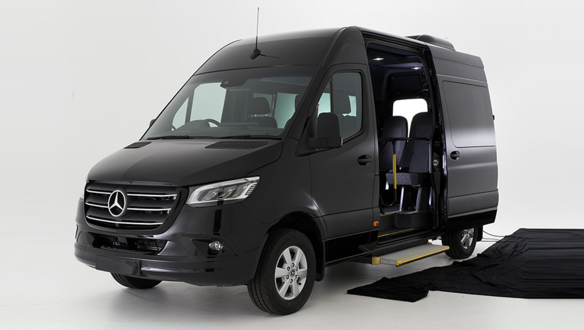 New Mercedes-Benz Sprinter Transfer Minibus 2020 pricing and spec detailed: Toyota HiAce Commuter rival scores added gear