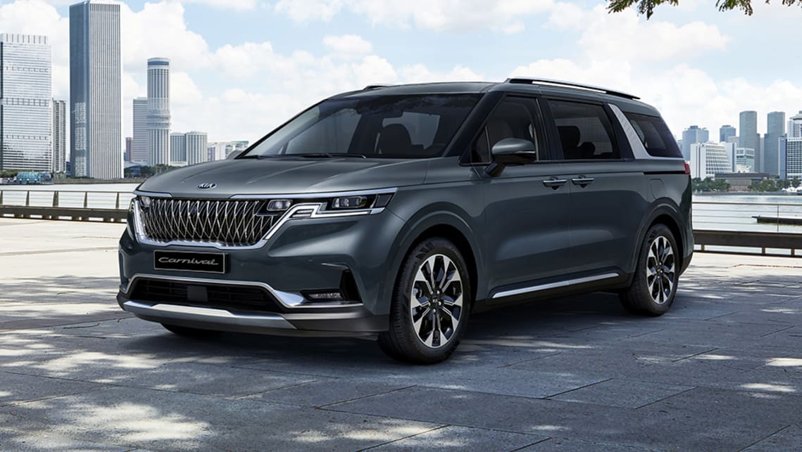New Kia Carnival 2021 detailed: Bold exterior design for Honda Odyssey rival goes official