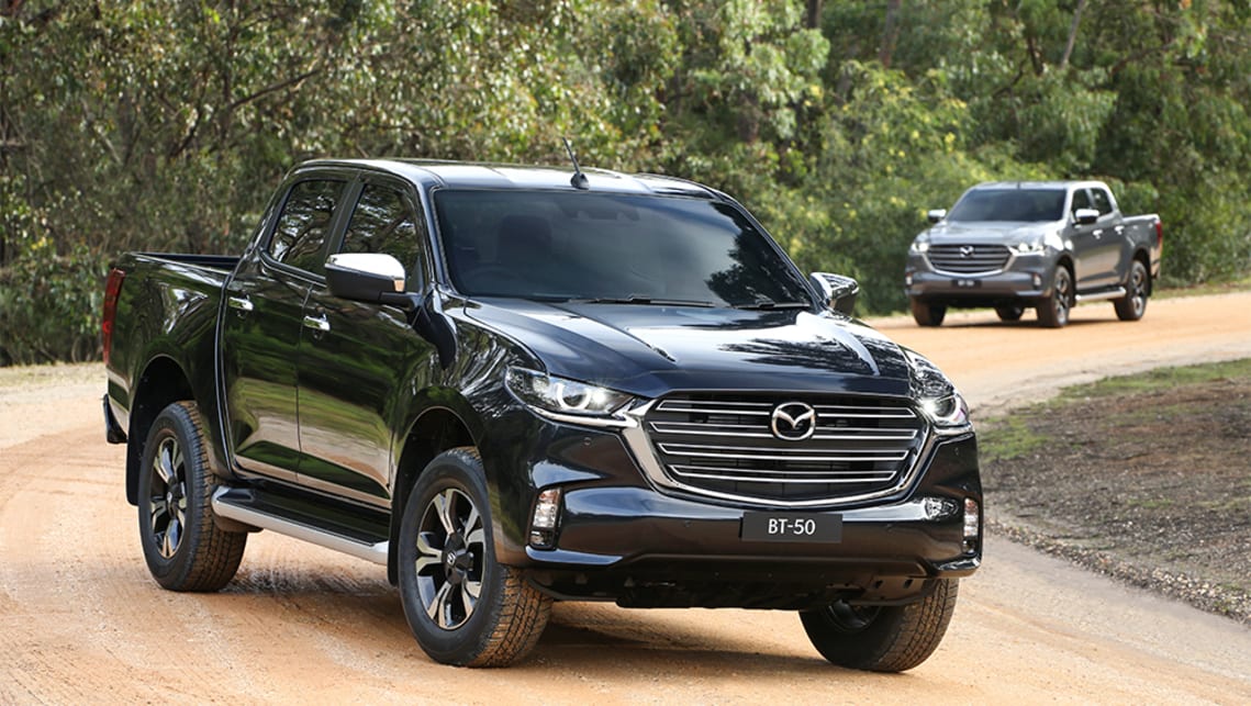 The new BT-50 wears Mazda’s ‘Kodo’ design language, which means a unique front grille, bumper and headlights.