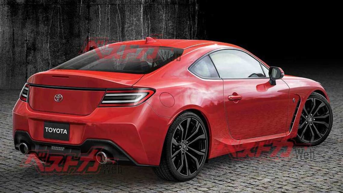 2021 Toyota GR 86 rendering (Image credit: Best Car Web)