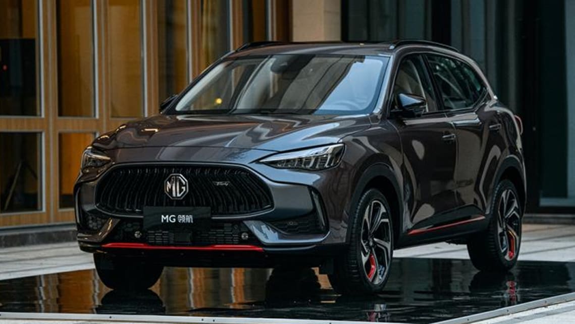 New MG HS 2021 facelift in the works? Mystery SUV appears in China with bold new styling language