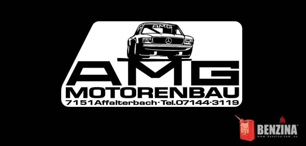 Vintage AMG Motorenbau Window Sticker